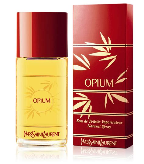 yves saint laurent opium eau de toilette natural spray|opium eau de parfum original.